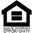 Black equal housing logo